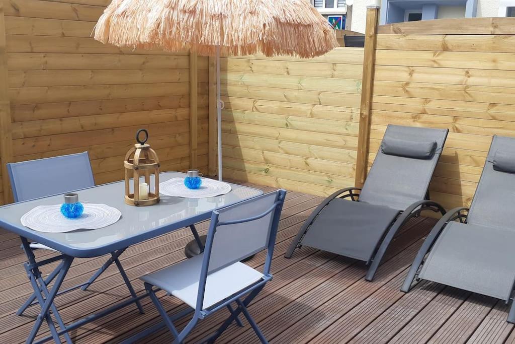 "La Mer Boheme", Patio, Parking Prive, 8 Mn Plage Le Portel Exterior photo